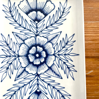 Hand Painted Ceramic Tray - No. 6015