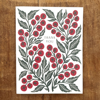 "Thank You," Greeting Card