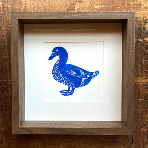 Framed Original Katharine Watson Duck Print