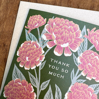 "Thank You So Much," Greeting Card