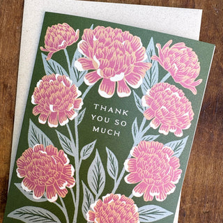 "Thank You So Much," Greeting Card