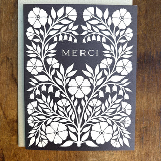 "Merci" Greeting Card