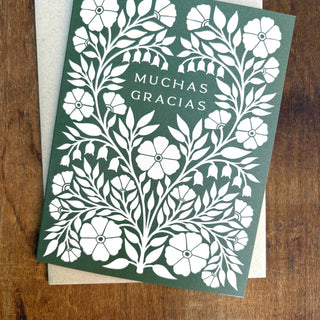 "Muchas Gracias" Greeting Card