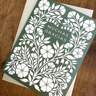 "Muchas Gracias" Greeting Card