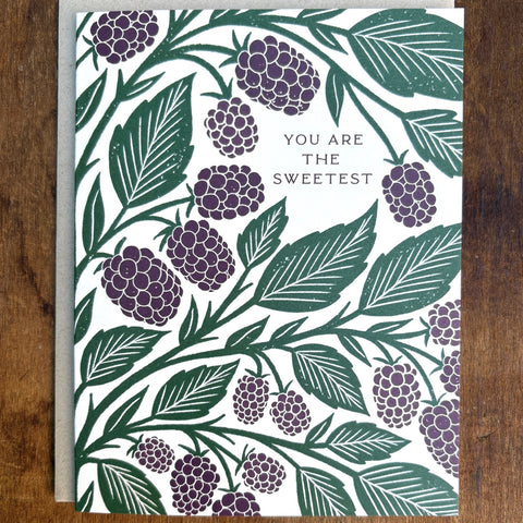 "You Are The Sweetest" Greeting Card