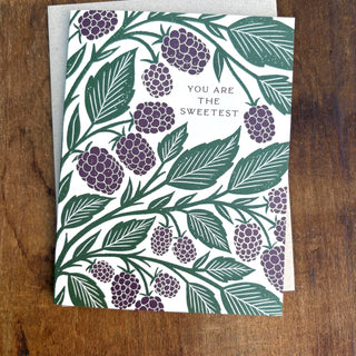 "You Are The Sweetest" Greeting Card