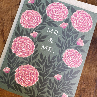 "Mr. & Mr." Greeting Card