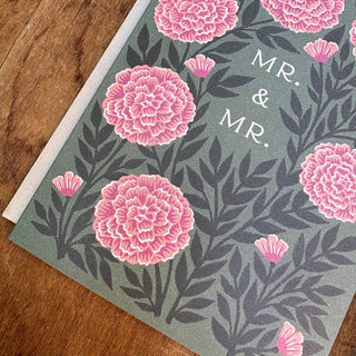 "Mr. & Mr." Greeting Card