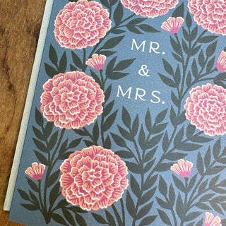"Mr. & Mrs." Greeting Card