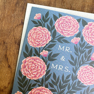"Mr. & Mrs." Greeting Card
