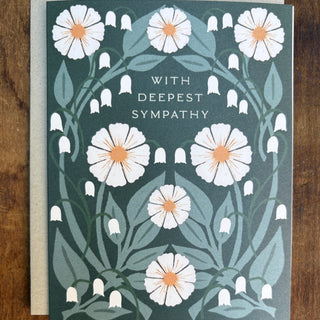 "With Deepest Sympathy," Greeting Card