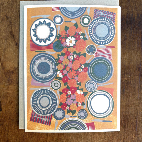 Tabletop Print Greeting Card