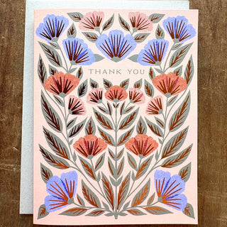 "Thank You," Greeting Card