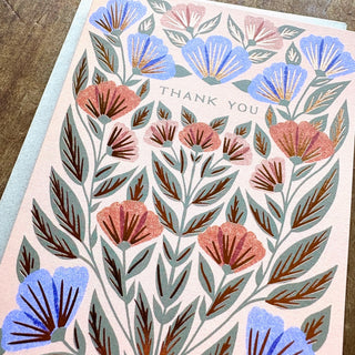 "Thank You," Greeting Card