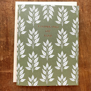"Thinking of You," Greeting Card