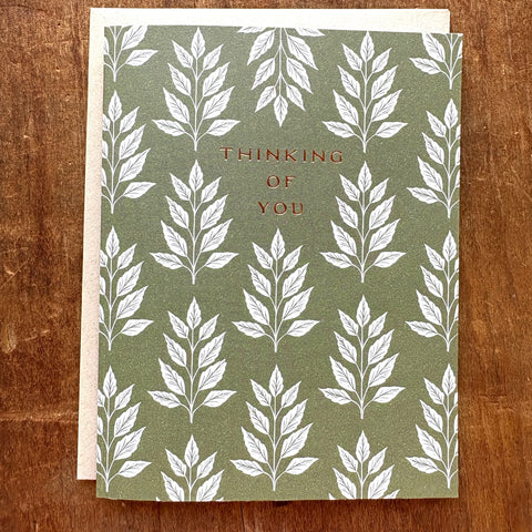 "Thinking of You," Greeting Card