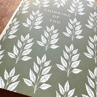 "Thinking of You," Greeting Card