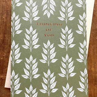 "Thinking of You," Greeting Card