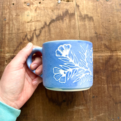 SECONDS : Hand Painted Ceramic Mug - No. 6103