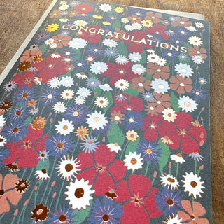 "Congratulations," Greeting Card
