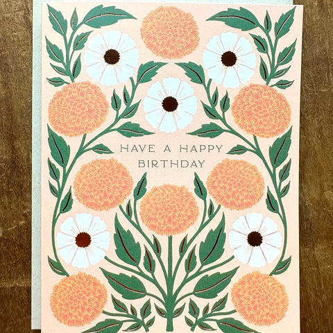 "Have A Happy Birthday," Greeting Card