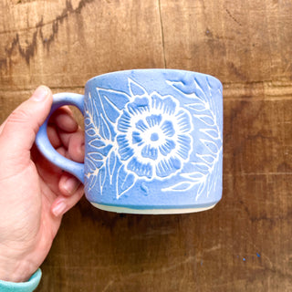 SECONDS : Hand Painted Ceramic Mug - No. 6104
