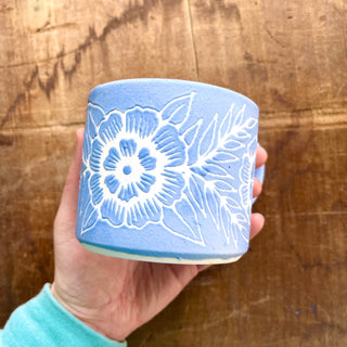SECONDS : Hand Painted Ceramic Mug - No. 6104