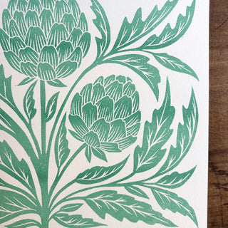 SECONDS : Artichoke Risograph Print - No. 5367