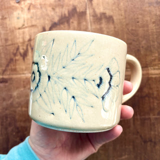 SECONDS : Hand Painted Ceramic Mug - No. 6106