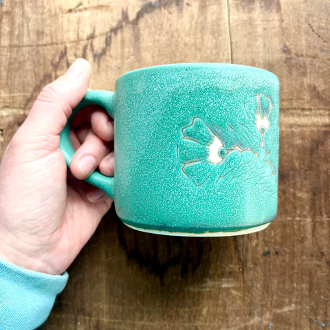 Hand Painted Ceramic Mug - No. 6107