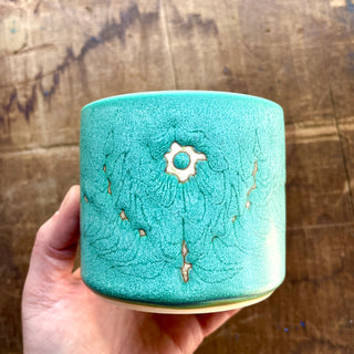 SECONDS : Hand Painted Ceramic Mug - No. 6112