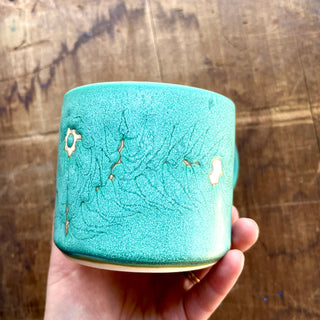 SECONDS : Hand Painted Ceramic Mug - No. 6112