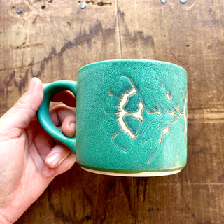 Hand Painted Ceramic Mug - No. 6114