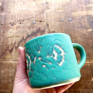Hand Painted Ceramic Mug - No. 6114