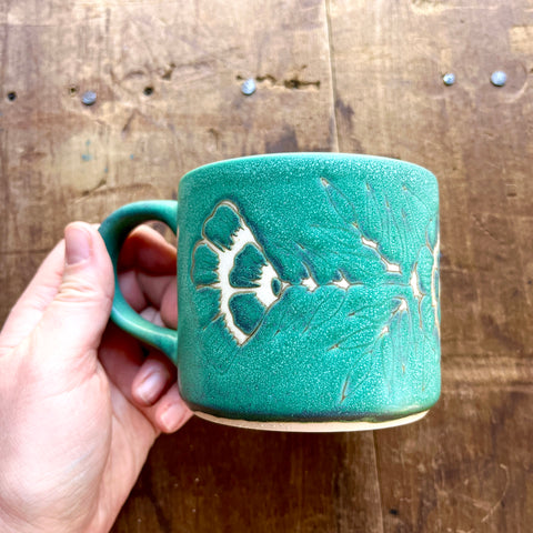 Hand Painted Ceramic Mug - No. 6116
