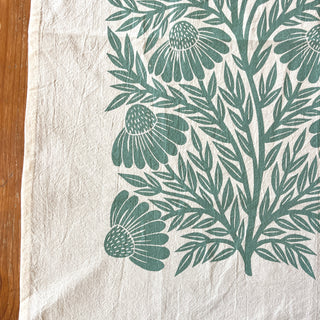 Echinacea Tea Towel