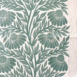 Echinacea Tea Towel