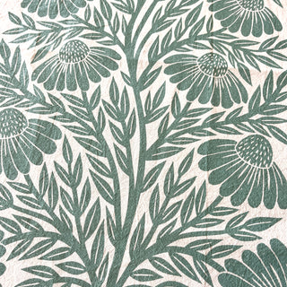 Echinacea Tea Towel