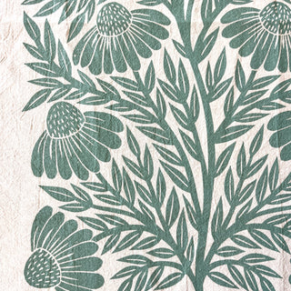 Echinacea Tea Towel