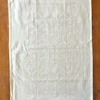 Red Clay Floral Tea Towel