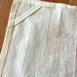 Red Clay Floral Tea Towel