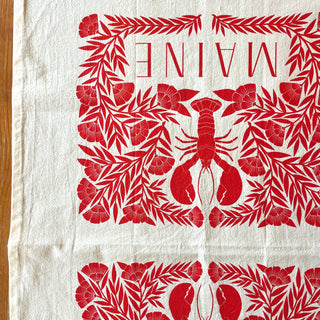 Maine Lobster Tea Towel