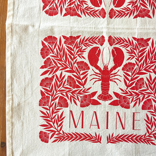 Maine Lobster Tea Towel