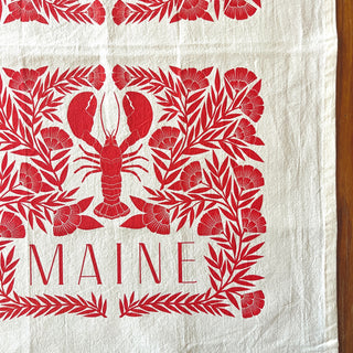 Maine Lobster Tea Towel