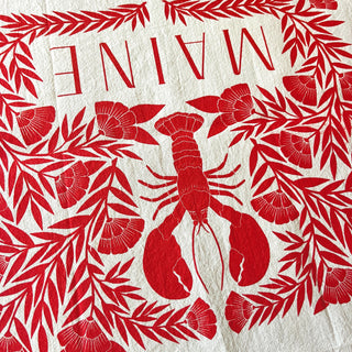 Maine Lobster Tea Towel