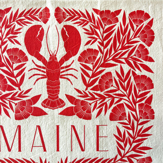 Maine Lobster Tea Towel