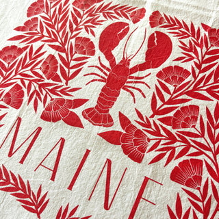 Maine Lobster Tea Towel