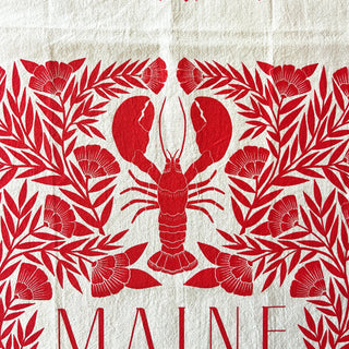 Maine Lobster Tea Towel