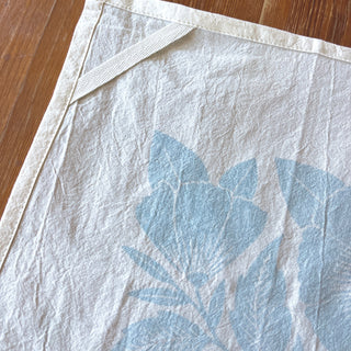 Blue Floral Tea Towel