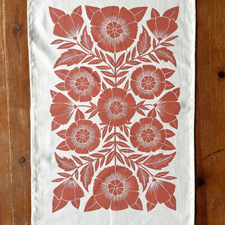 Floral Tea Towel